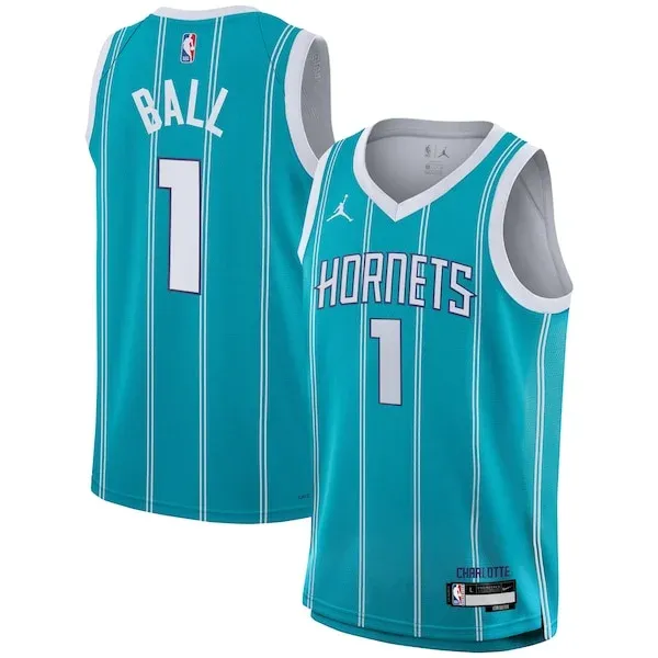 LaMelo Ball CHA Swingman Jersey - high-quality NBA - Icon Edition