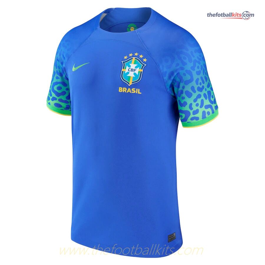 Brazil 2022 Qatar World Cup Away Team Jersey