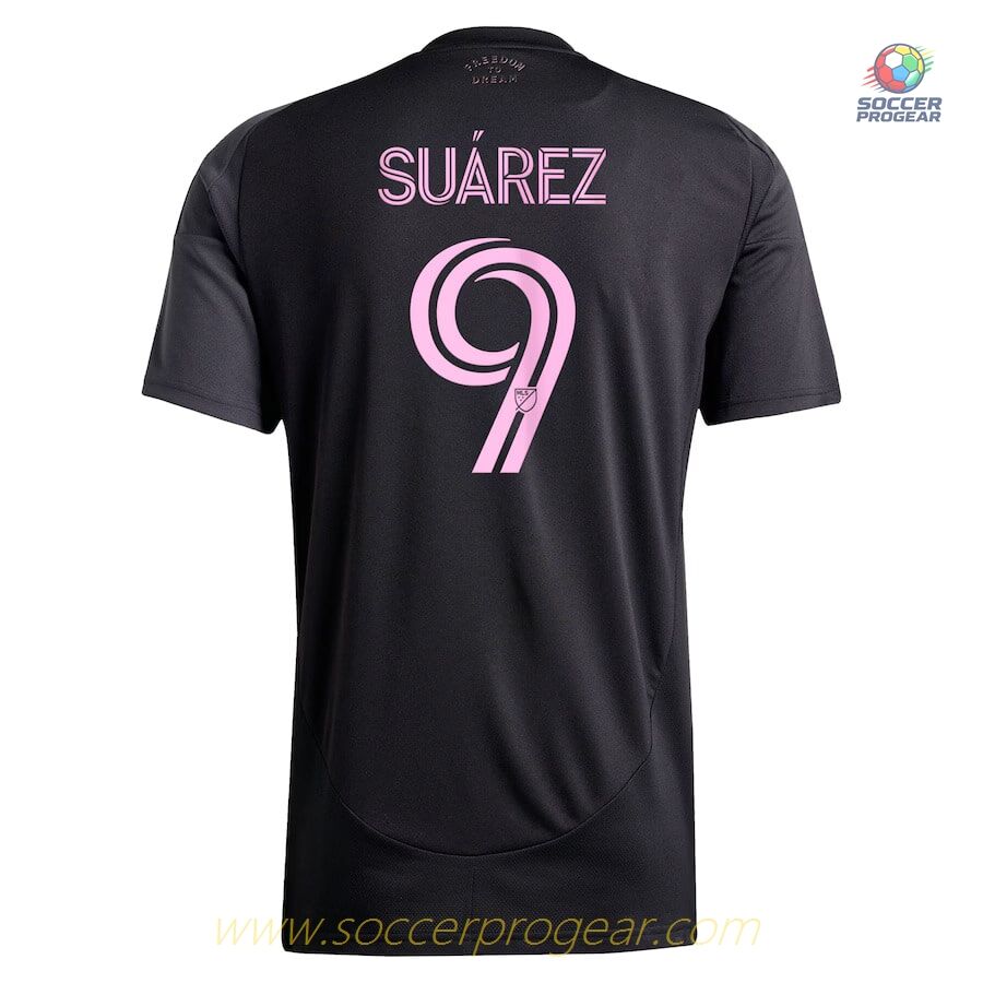 Inter Miami Away Soccer Team Shirt 2025 Suarez