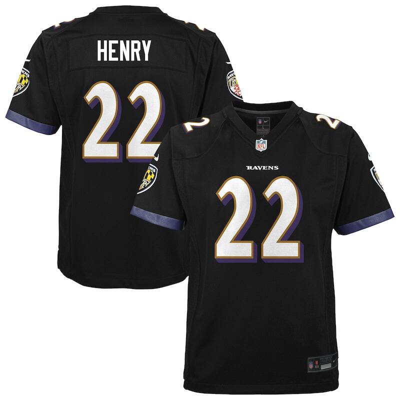 None Derrick Henry Baltimore Ravens Great Value Fan Apparel for NFL Fa