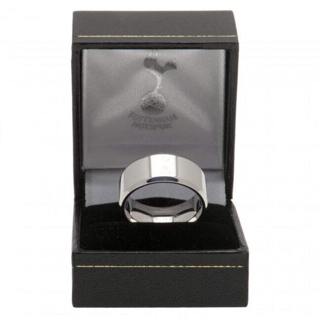 Modern Spurs Tottenham Hotspur FC Band Ring Medium for Fan Wear
