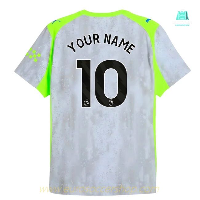 2025-2026 Man City Authentic Third Shirt (Your Name)