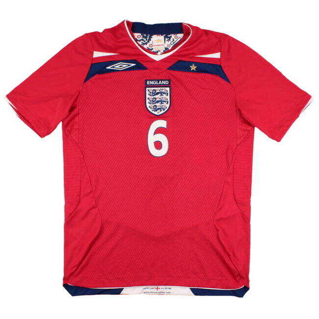 Advantages England 2008-10 Away Shirt (M) (Terry #6) (Excellent) Avant-garde