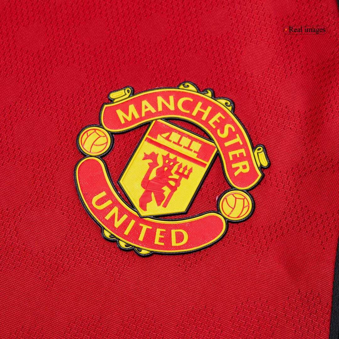 Manchester United Home Authentic Soccer Jersey 2025/26