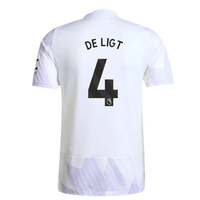 2025-20 Man Utd Away Soccer Jersey De Ligt #4 L M S