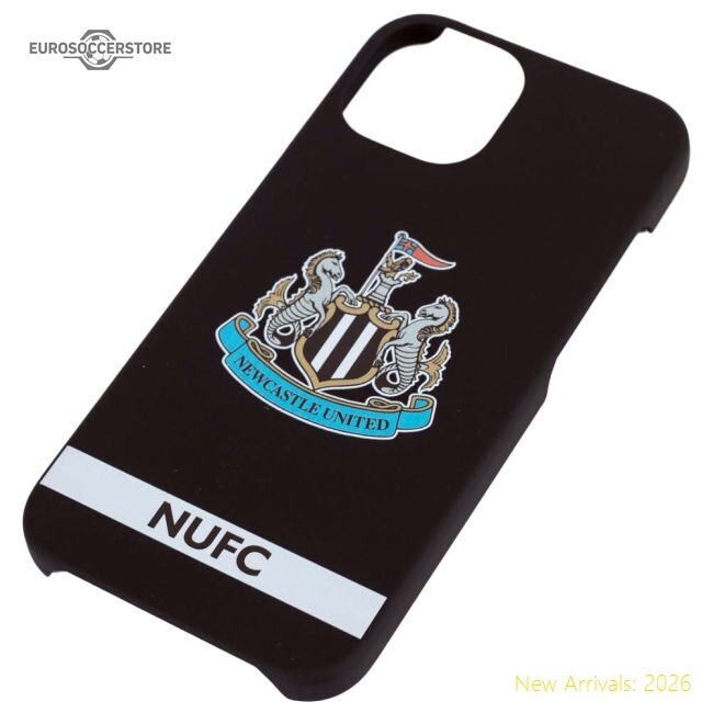 Authentic Newcastle United Fc Iphone 15 Crest Hard Case - Premium