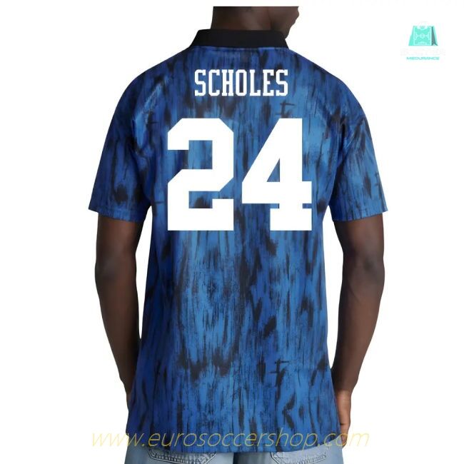 1992-1993 Man Utd Away Retro Shirt (Scholes 24)