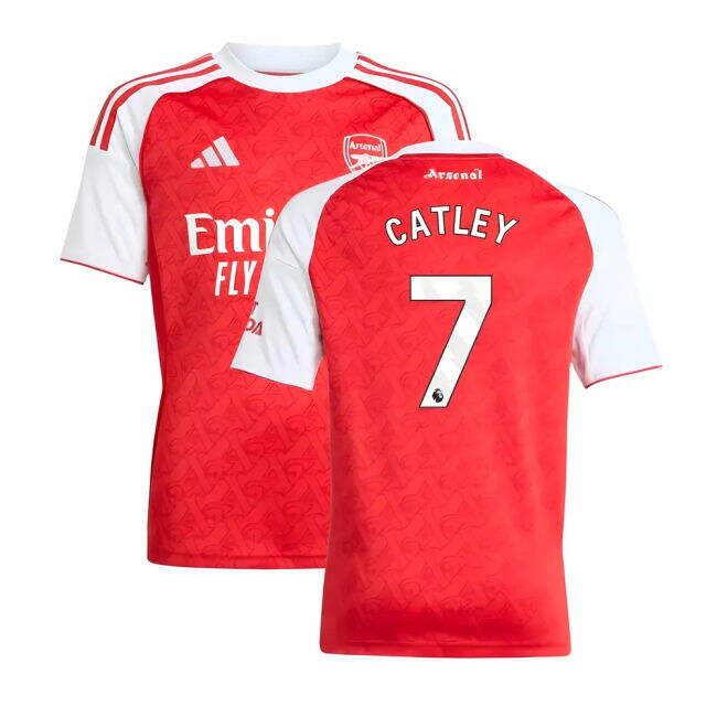 replica 2025-2026 Arsenal Home Shirt (Kids) (Catley 7)