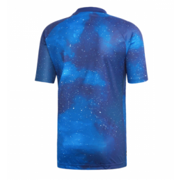 Premium Quality 18-19 Real Madrid EA Sports Blue Jersey Shirt