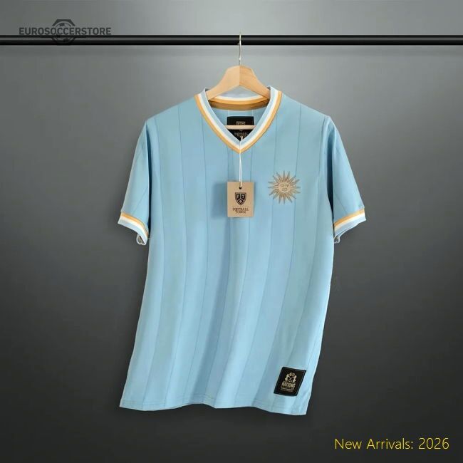 Authentic Football Uruguay Jersey - Quick-dry Timeless Fit