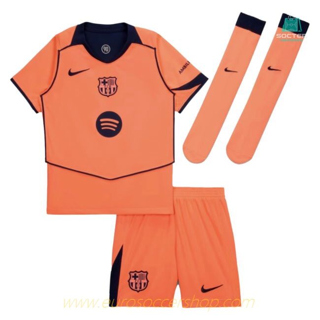 2025-2026 Barcelona Third Mini Kit (Rashford 14)
