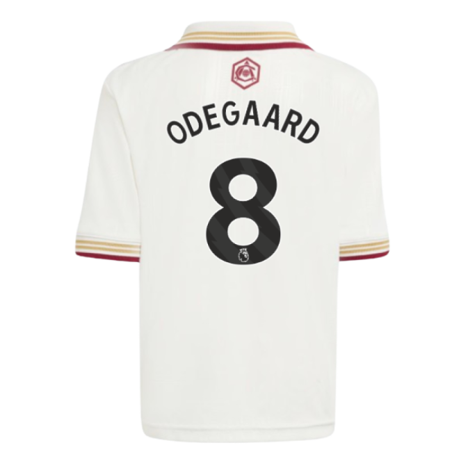 Match Quality Licensed Arsenal Odegaard #8 2025-2026 Campaign Jersey