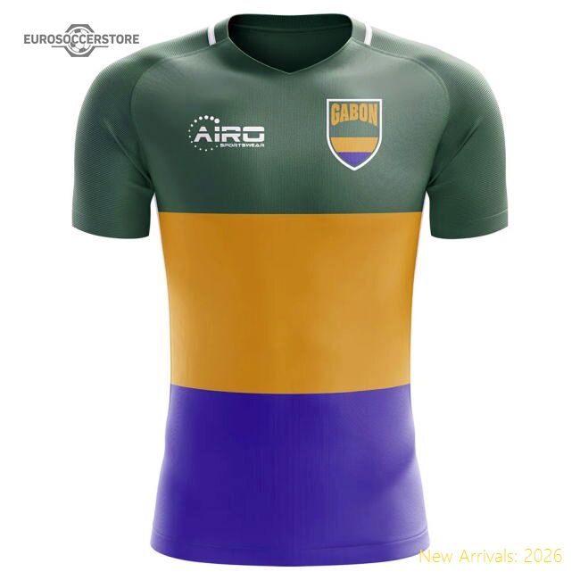 2025-2026 Gabon Home Concept Football Shirt (aubameyang 9)