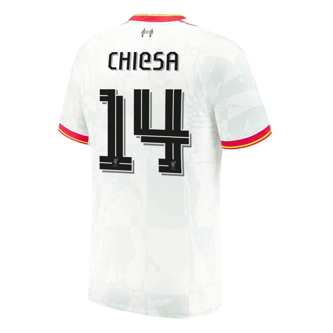 CHIESA #14 Liverpool Third Away Soccer Jersey 2024/25 - UCLAuthentic K