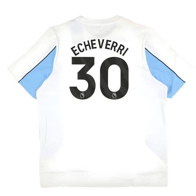 Economical Man City Echeverri 30 2024-2025 Man City ftblARCHIVE Tee...