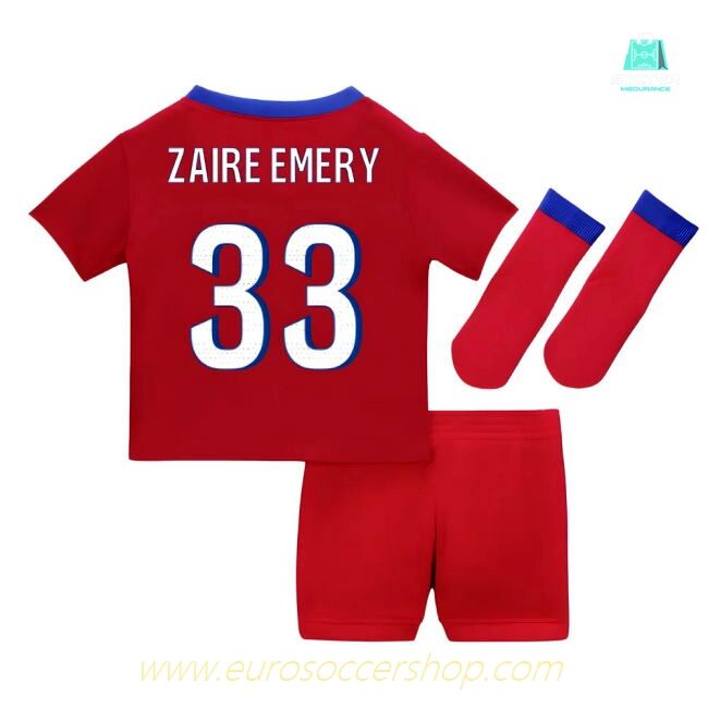 2025-2026 PSG Third Baby Kit (Zaire Emery 33)