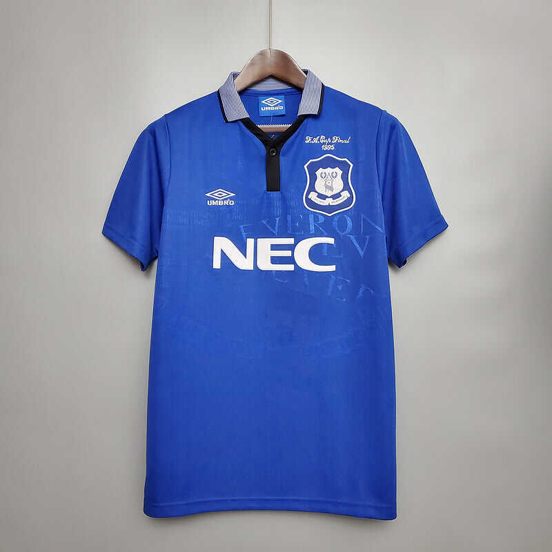 1995-1999 Everton home retro shirt