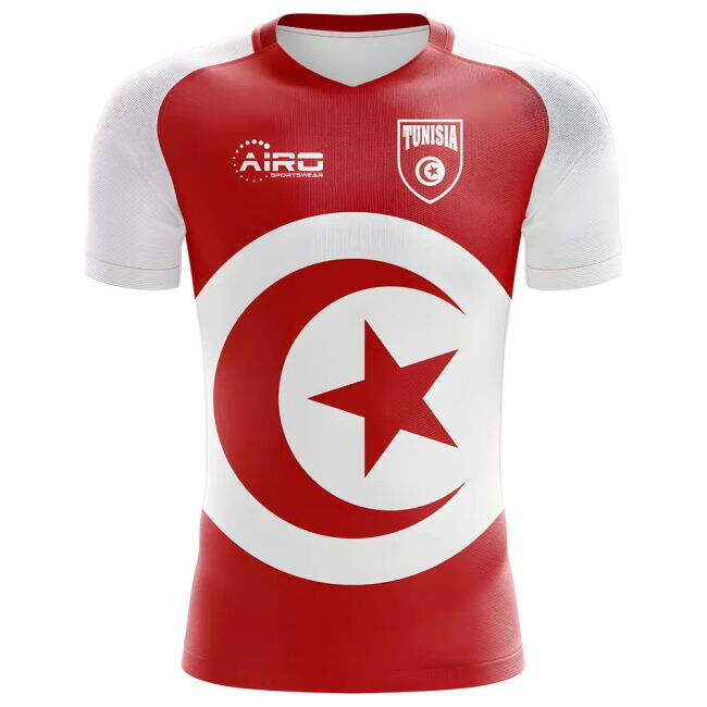 Tunisia official style Flag Shirt 2025-2026 (Men