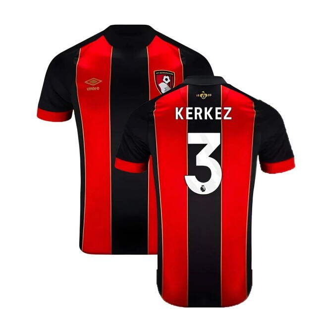 Vintage 2024-2025 Bournemouth Home Shirt (Kerkez 3) for Fan Wear