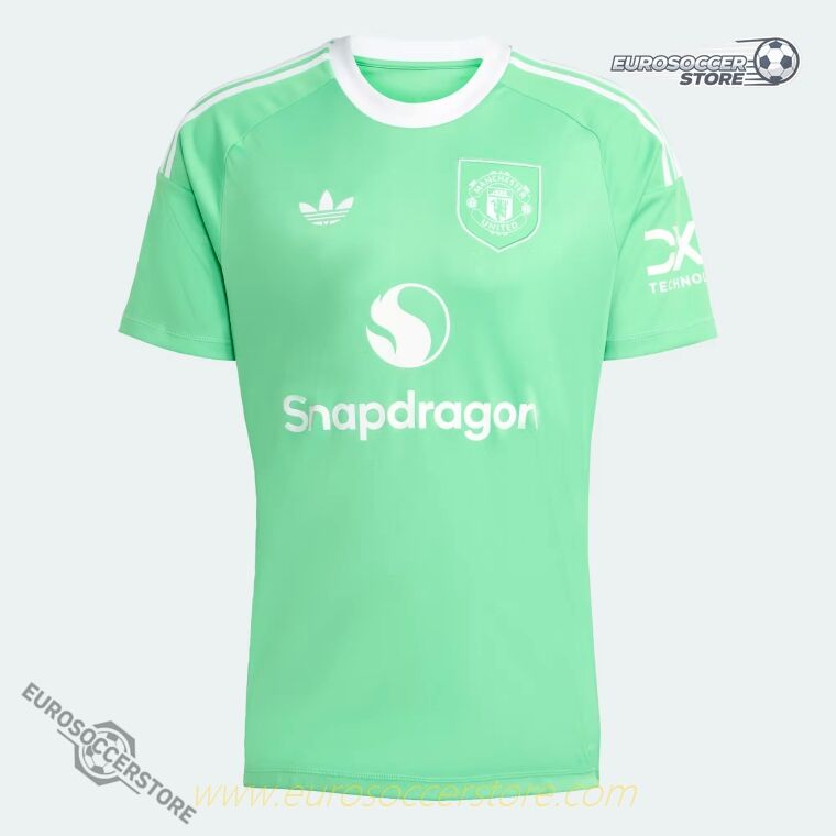Manchester United's Third Goalkeeper Jersey in Green for the 25-26 Season