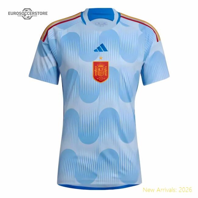 Eye-catching 2022-2023 Esp David Villa Away Professional Jersey 7
