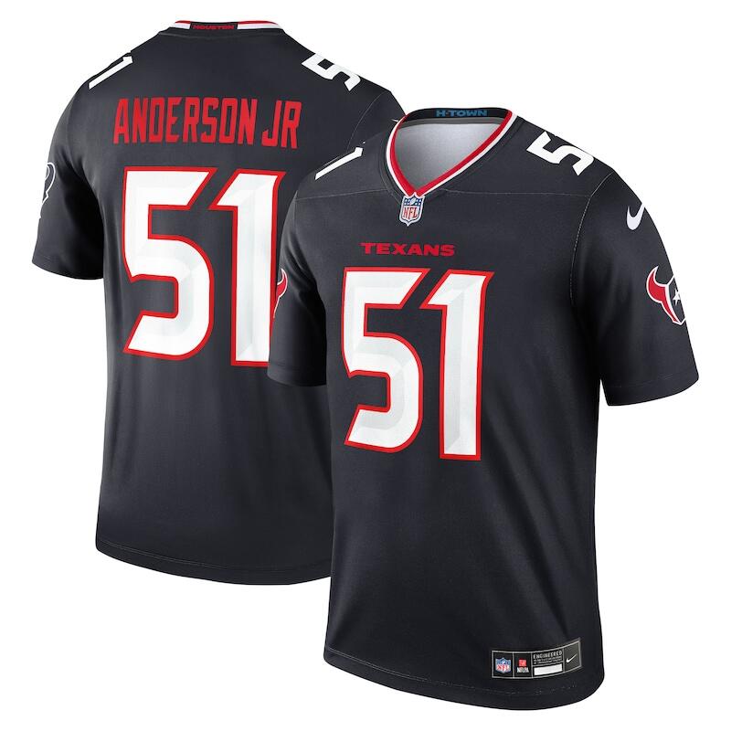 None Will Anderson Jr. Houston Texans Budget-Friendly Authentic Jersey