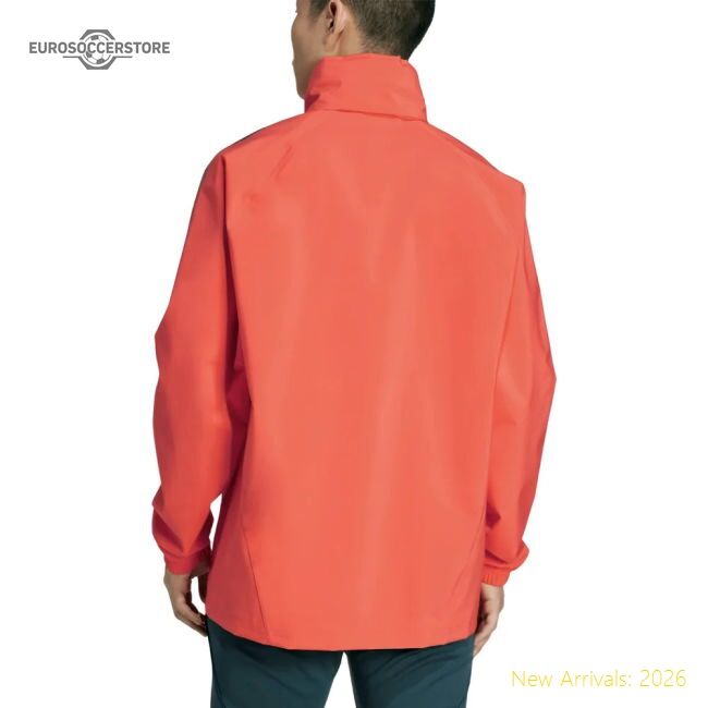 2025-2026 Bayern Munich Rain Jacket (easy Coral) - Collectors Item