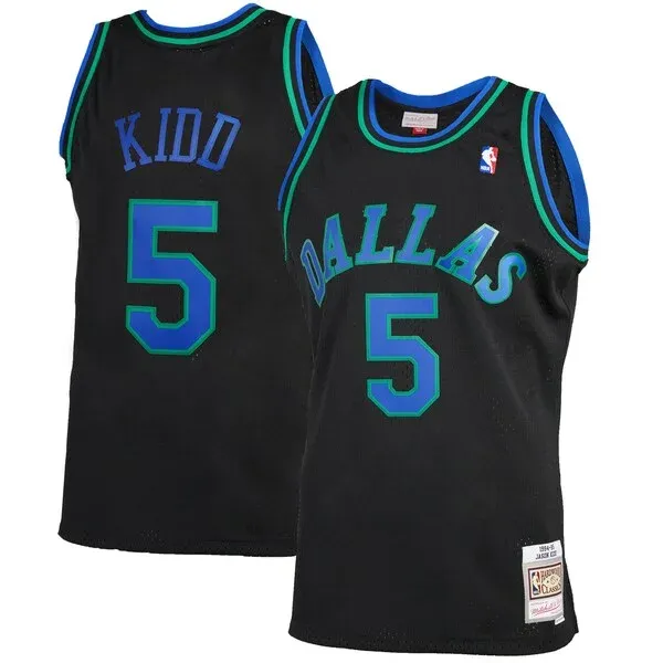 Jason Kidd DAL Swingman Jersey - vintage Basketball - Black basketball