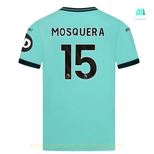 2025-2026 Wolves Away Shirt (Kids) (Mosquera 15)