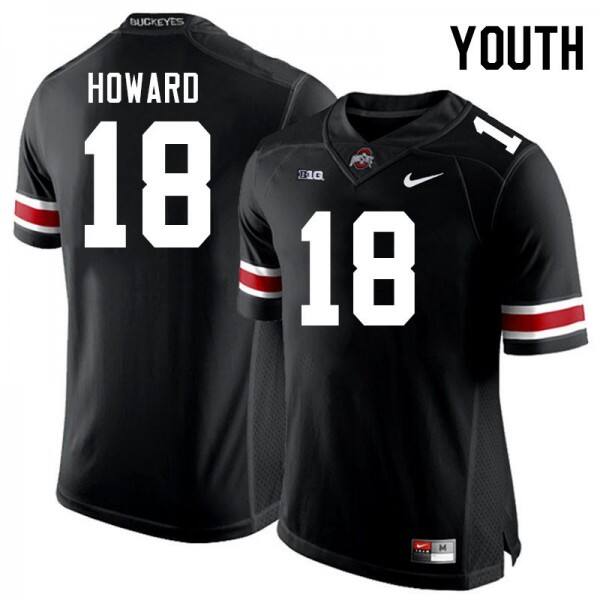 Youth(kids) Ohio State Buckeyes Will Howard #18 Authentic Replica