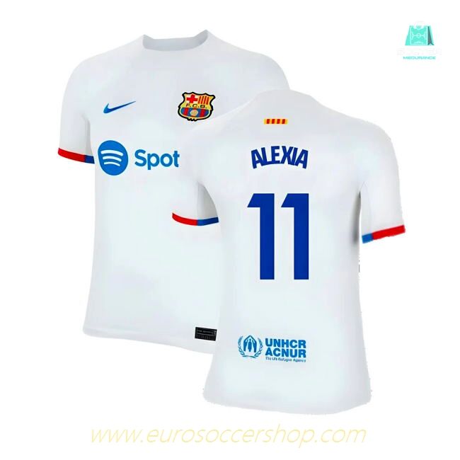 2023-2024 Barcelona Away Shirt (Kids) (Alexia 11)