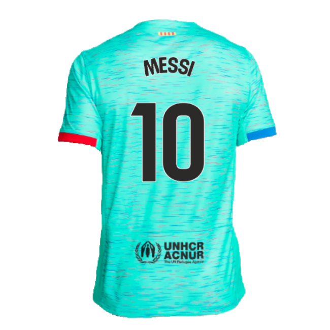 2023-2024 Barcelona (barca) Third Shirt - Messi 10 #goat