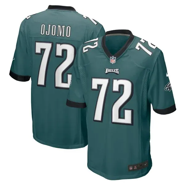 None Moro Ojomo Game Jersey - Green | NFL Player Jersey | NFL Football
