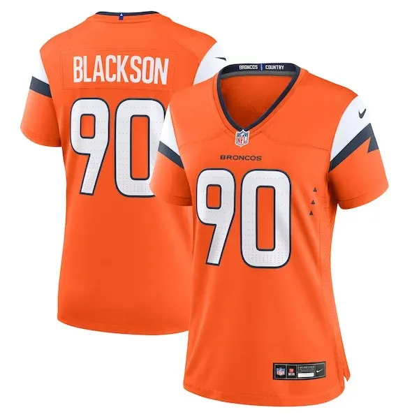 None Angelo Blackson Game Jersey - Orange | NFL Player Jersey