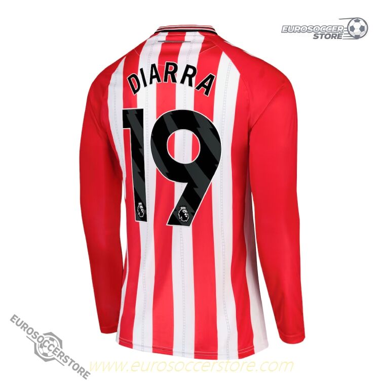 Sunderland 25-26 Season Home Long Sleeve DIARRA #19 Jersey
