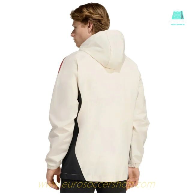 2025-2026 Liverpool Allweather Jacket (White)