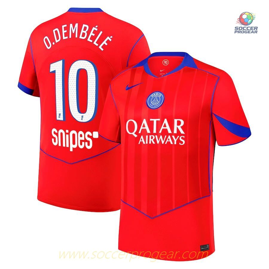 PSG Ligue 1 Alternate Team Jersey 2025/26 Collection Dembélé