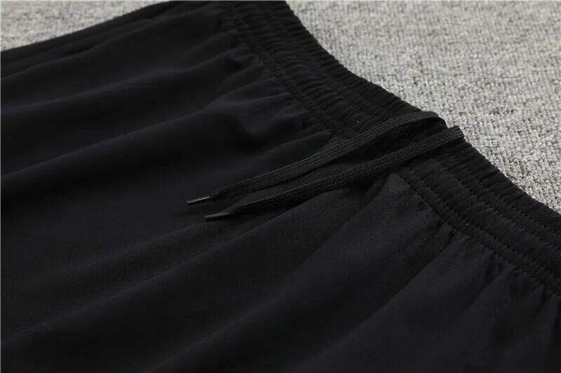 AC Milan 2324 White Half Zipper Training Tracksuit - Official Replica