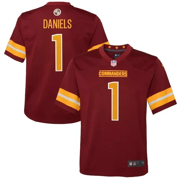 None Game NFL Jersey - Burgundy | Official Football Apparel | NFL Foot