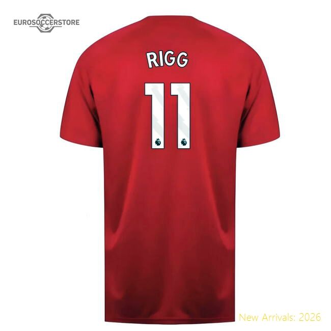 Authentic Sunderland Poly T-shirt (red) (rigg 11) - Premium Quality