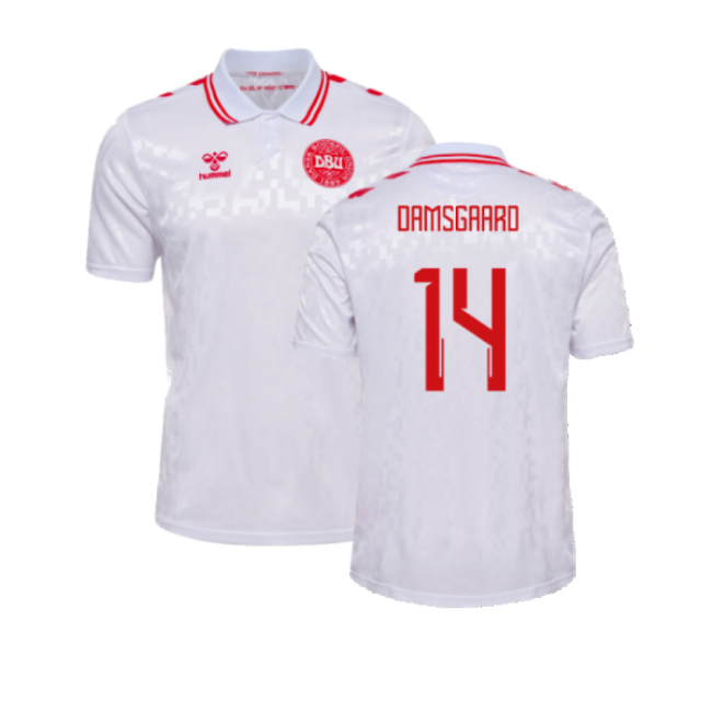 Official Denmark 2024-2025 Away Jersey (den) Retro Comfort