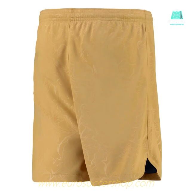 2022-2023 Barcelona Away Shorts (Gold) - Kids