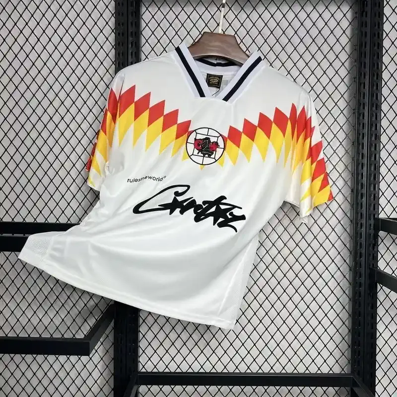 1995 Brazil White Corteiz Soccer retro kit