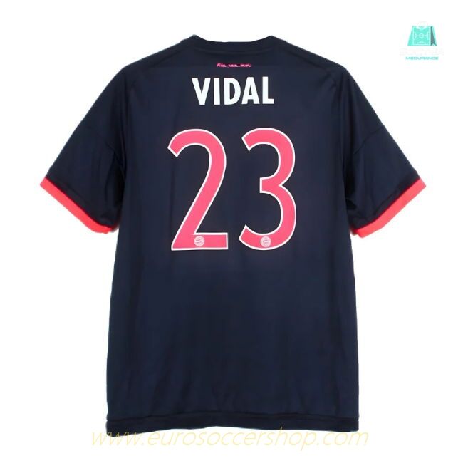 Bayern Munich 2015-16 Third Shirt (Vidal #23) (S) (Excellent)