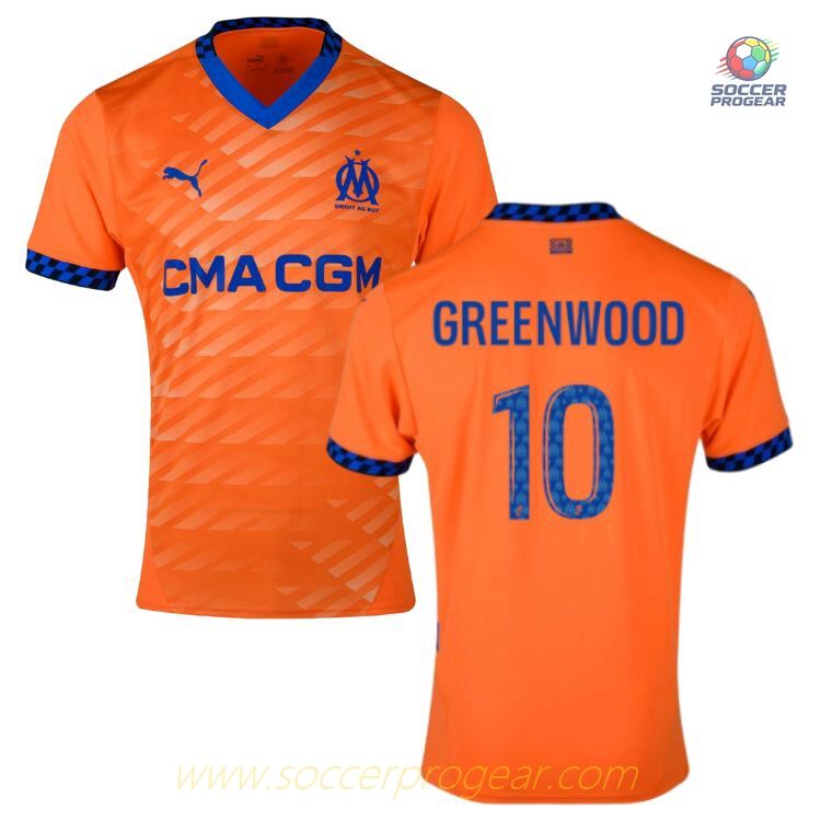 OM Third Team Football Shirt 2024/25 Collection Greenwood