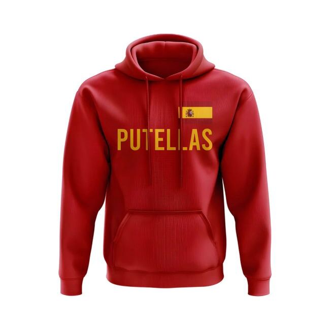 Alexia Putellas Spain Name Hoody (Red)