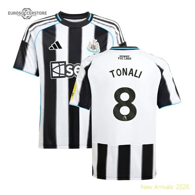 Premium 2025-2026 Newcastle Home Shirt (kids) (tonali 8) - Premium