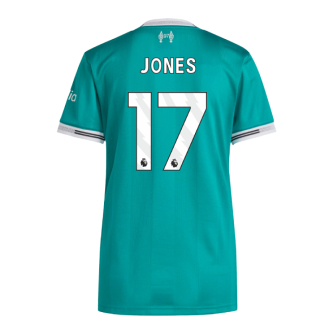 Authentic Design Avid Liverpool Jones #17 Modern Style Jersey