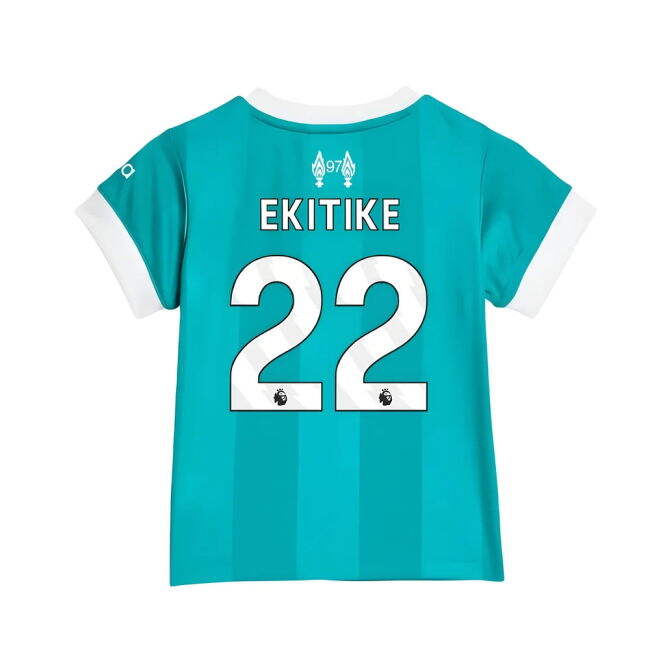 Rare Find Soccer Jersey 2025-2026 LIV Third Stylish Ekitike 22 Ad#201