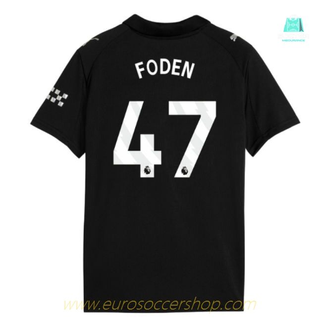 2025-2026 Man City Away Mini Kit (Foden 47)